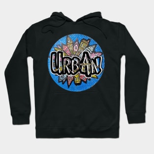 Urban Graffiti 1 by LowEndGraphics Hoodie